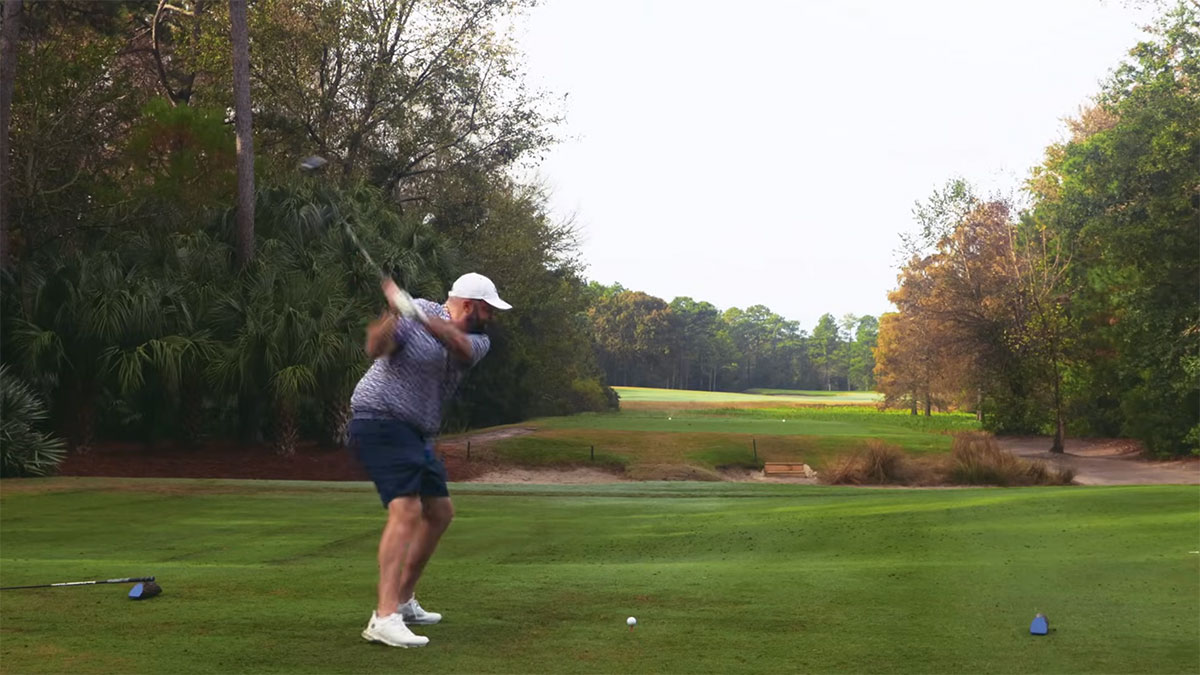 “Course Cases with Aaron Chewning” Visits True Blue